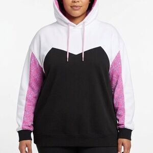 Disney Ghost-Spider Pullover Hoodie Spider-Man: Across The Spider-Verse Plus 3XL